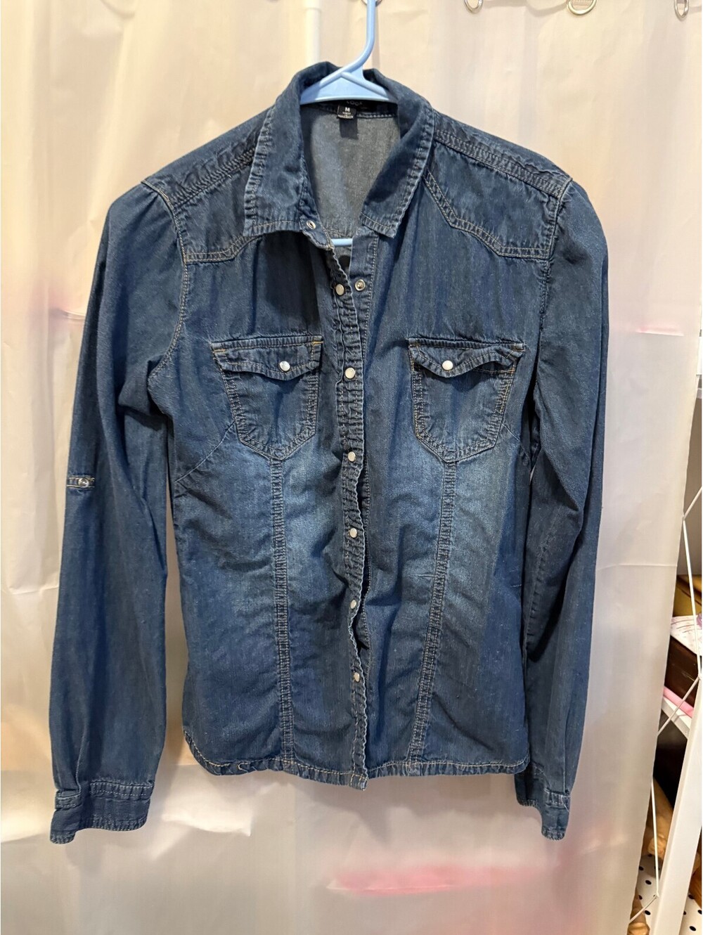 Western Snap Denim Shirt